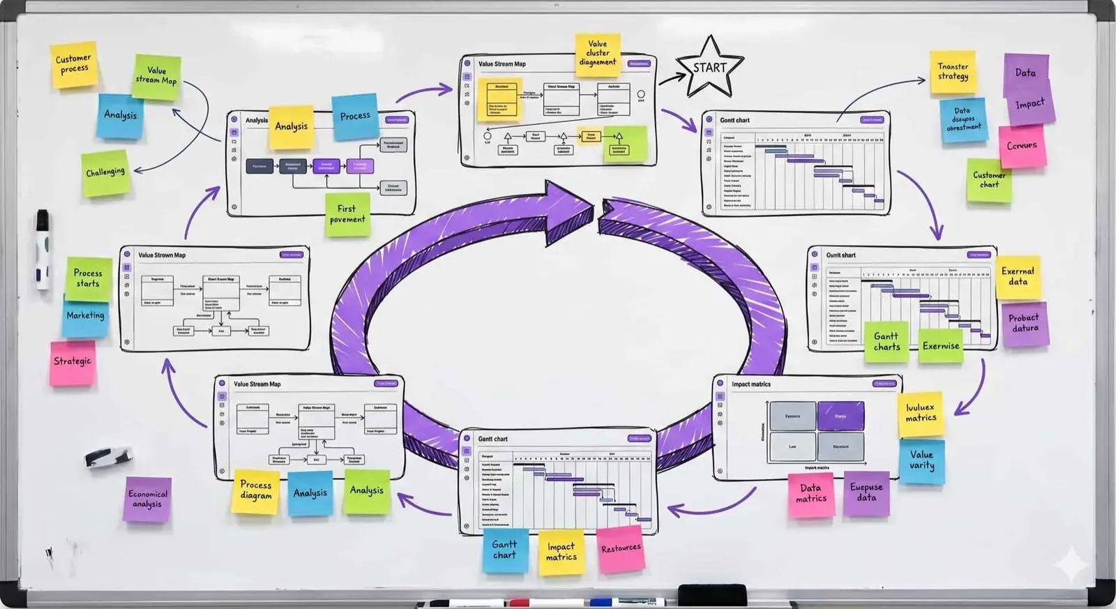 Lean tools and AI in production